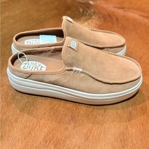 Hey Dude Women’s Brown Slip-On Loafers